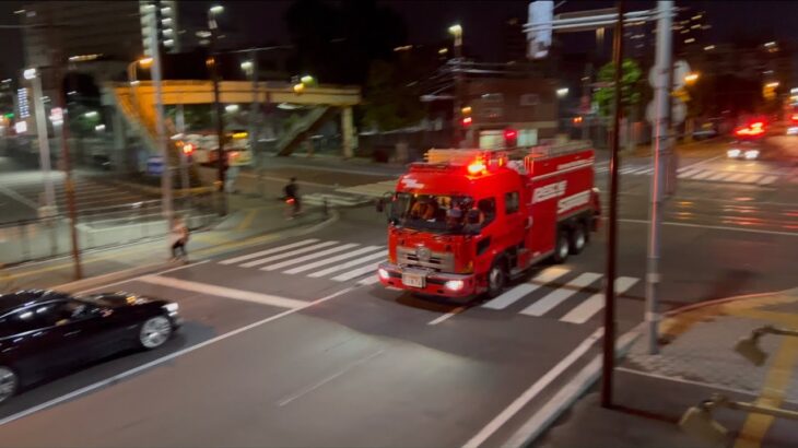 【緊急走行】【冒頭から音量注意】札幌市消防局　レスキュー車ほか(代車運用？)