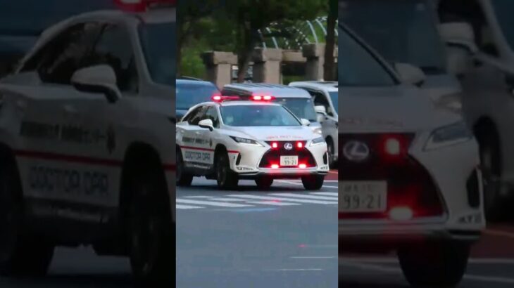 日本に1台! レクサスドクターカー緊急走行! #緊急走行  #ドクターカー
