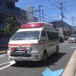 【緊急走行】茨木市消防本部　本署2 （予備救急車）下穂積救急隊の代走として緊急走行