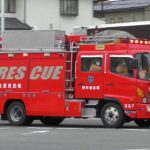 消防車緊急走行【673】堺市消防局　西・高度救助工作車【Japanese fire enjine】