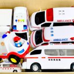 救急車のミニカーサイレン鳴らして緊急走行テスト☆坂道チェック！！ambulance minicar