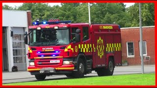 VEJLE (MR1) ABA. vejle brandvæsen brandbil i udrykning fire trucks respond 緊急走行 消防車