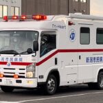 滅多に見られない!?新潟市民病院のドクターカー緊急走行!! #緊急車両 #緊急走行 #ドクターカー #トライハート