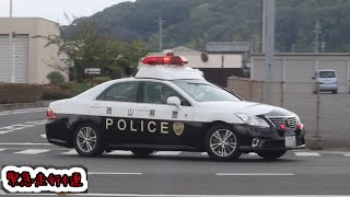 【緊急走行】パトカー＆消防車