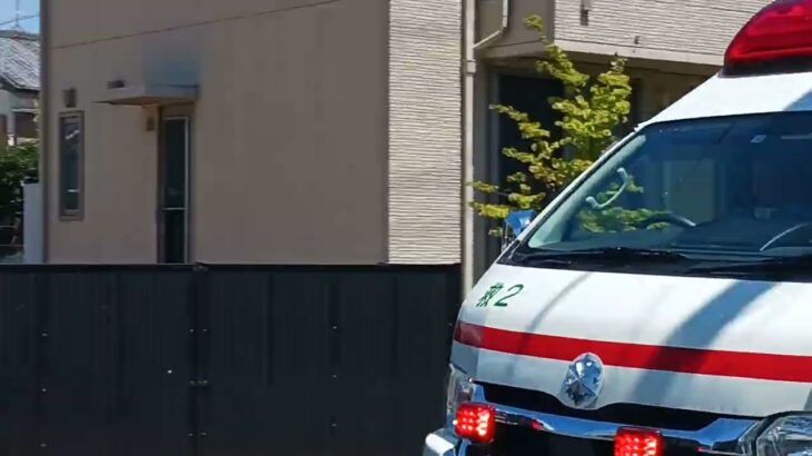 [緊急走行]　市内では珍しい激レア！救急車通しのすれ違い　磐田市消防本部。テスト公開