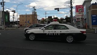 【緊急走行】愛知県警210系クラウンパトカー
