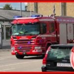 TÅRNBY (M2) ABA PLEJEHJEM tårnby brandvæsen. brandbil i udrykning Feuerwehr ausrück 緊急走行 消防車