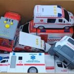 衝撃の瞬間！ミニチュア救急車が緊急出動！Unbelievable moment! Miniature ambulance dispatched urgently!