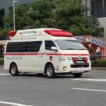 【救急車緊急走行】はじめて見た岸和田市の救急車‼︎リモートサイレン響かせ緊急走行！！