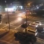 沖縄県警パトカー  フットペダルサイレン🚨緊急走行