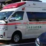 【緊急走行】茨木市消防本部 下井救急(元本署1)新車導入により本署から下井へ転属。