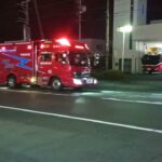 (緊急走行)　市内ではレア出場車両変更の為一旦帰署する磐田市消防本部　本署　磐田41。
