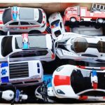 救急車のミニカー走る！緊急走行テスト。🩸 Police Cars 🚓, Ambulance Cars 🚑, And Fire Truck 🚒, Etc.| Road With The Horn |16