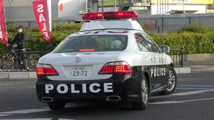 パトカー緊急走行【151】大阪府警　堺警察署３号【Japanese Police car】