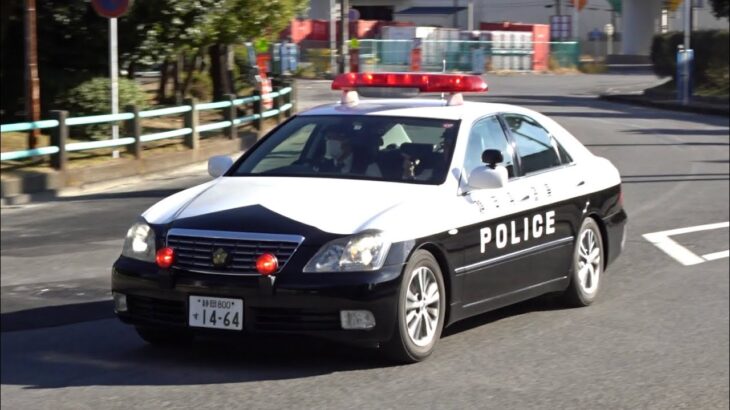 【緊急走行】静岡県警察 180系クラウン交通パトカー