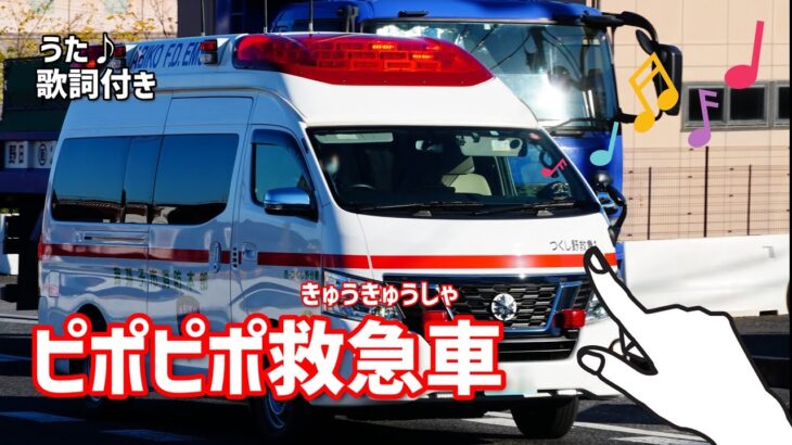 キッズソング|ピポピポ救急車（ぴぽぴぽきゅうきゅうしゃ） | 童謡 |  |Japanese Children’s Song