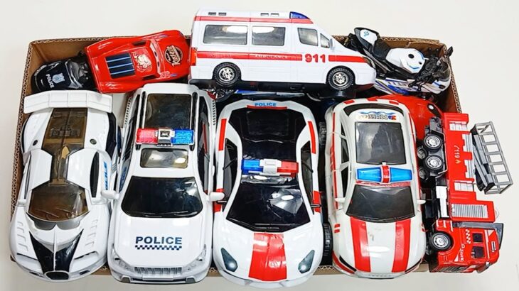 救急車のミニカー走る！緊急走行テスト。🔥 Police Cars 🚓, Ambulance Cars 🚑, And Fire Truck 🚒, Etc.| Road With The Horn |37