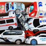 救急車のミニカー走る！緊急走行テスト。🔥 Police Cars 🚓, Ambulance Cars 🚑, And Fire Truck 🚒, Etc.| Road With The Horn |42