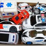 救急車のミニカー走る！緊急走行テスト。🔥 Police Cars 🚓, Ambulance Cars 🚑, And Fire Truck 🚒, Etc.| Road With The Horn |54