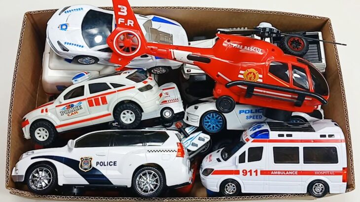 救急車のミニカー走る！緊急走行テスト。🔥 Police Cars 🚓, Ambulance Cars 🚑, And Fire Truck 🚒, Etc.| Road With The Horn |56