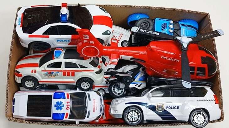 救急車のミニカー走る！緊急走行テスト。🔥 Police Cars 🚓, Ambulance Cars 🚑, And Fire Truck 🚒, Etc.| Road With The Horn |61