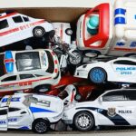 救急車のミニカー走る！緊急走行テスト。🔥 Police Cars 🚓, Ambulance Cars 🚑, And Fire Truck 🚒, Etc.| Road With The Horn |62