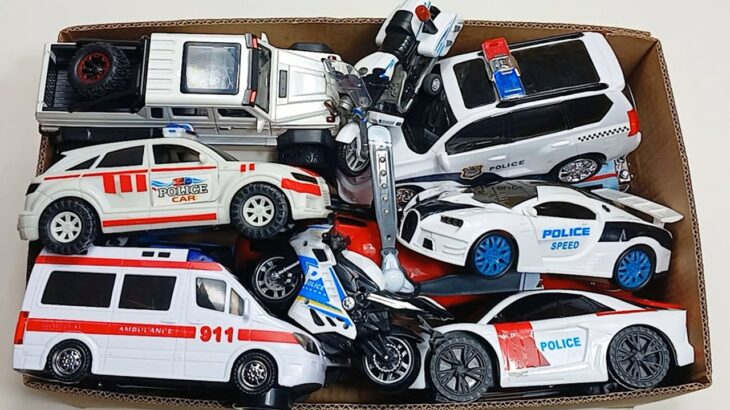 救急車のミニカー走る！緊急走行テスト。🔥 Police Cars 🚓, Ambulance Cars 🚑, And Fire Truck 🚒, Etc.| Road With The Horn |70