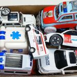 救急車のミニカー走る！緊急走行テスト。🔥 Police Cars 🚓, Ambulance Cars 🚑, And Fire Truck 🚒, Etc.| Road With The Horn |72