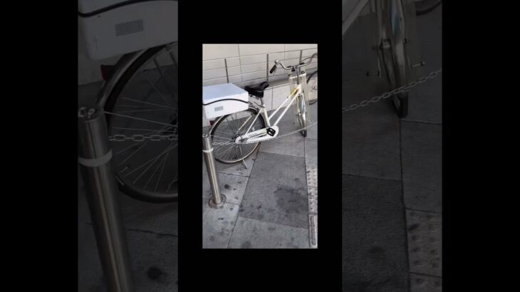 警察　パトカー　自転車　乗り捨てられた自転車笑　#パトロール #police #緊急走行 #警察 #警察24時 #police #東京#tokyo