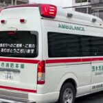 【緊急走行】車が多い中と一瞬のリモートサイレンを使いにくい緊急走行。茨木市消防本部　新本署救急隊