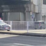 愛知県警察　パトカー　緊急走行