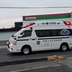 [緊急走行 ]西春日井広域事務組合消防本部           救急西春日井1   ブルーラインの救急車