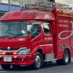 【消防車！】草加八潮消防局(青柳1) ポンプ車。救急連携　緊急走行シーン！