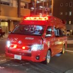 【緊急走行】救助事案入電‼️モーターサイレンを使い通過！茨木市消防本部　本署指揮1