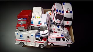 Ambulance minicar runs! Emergency driving test 救急車のミニカー走る！緊急走行テスト！坂道走行