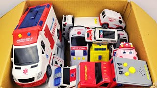 救急車のミニカー走る 緊急走行テスト 坂道走行｜Ambulance minicar runs in an emergency with siren sounding