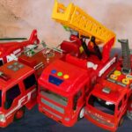 Kids Special! Fire Truck’s Emergency Slope Test on a Volcano☆キッズ向け！消防車の火山坂道緊急走行テスト☆