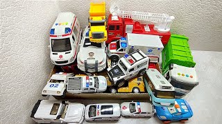 Police 坂道を走らせた! 緊急走行テスト | “Ambulance” garbage truck runs in anemergency. Slope driving test