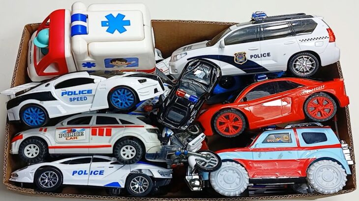 救急車のミニカー走る！緊急走行テスト。🔥 Police Cars 🚓, Ambulance Cars 🚑, And Fire Truck 🚒, Etc.| Road With The Horn 136