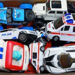 救急車のミニカー走る！緊急走行テスト。🔥 Police Cars 🚓, Ambulance Cars 🚑, And Fire Truck 🚒, Etc.| Road With The Horn |92