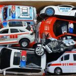 救急車のミニカー走る！緊急走行テスト。🔥 Police Cars 🚓, Ambulance Cars 🚑, And Fire Truck 🚒, Etc.| Road With The Horn |96