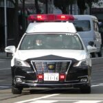 パトカー緊急走行【157】大阪府警　阿倍野警察署４号【Japanese Police car】
