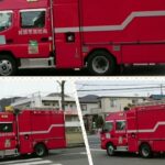 【姫路市消防局】スモールタンク車の緊急走行〔2〕
