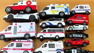 救急車のミニカーが走る！緊急走行テスト！サイレン鳴る｜A miniature ambulance car makes an emergency run on a slope#kids