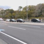 松山市消防局　高規格救急車　緊急走行（マイクパフォーマンスあり）