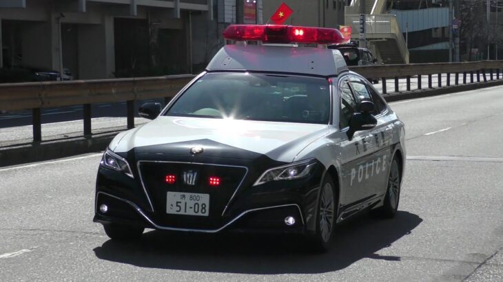 パトカー緊急走行【159】大阪府警　堺警察署３号【Japanese Police car】