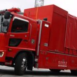 ハイパーレスキューの新型車両 東京消防庁 第二消防方面本部 消防救助機動部隊 ハイパーレスキュー 資機材搬送車 2本部ST エアコア