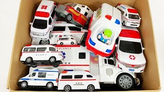 救急車のミニカー走る! 緊急走行テ スト! 坂道走行です☆ Ambulance minicar runs in an emergency with sirens sounding!