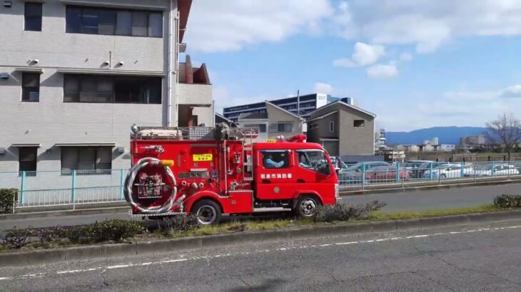 【消防車緊急走行】和泉市消防署　ポンプ車　Izumi City Fire Department Pump truck