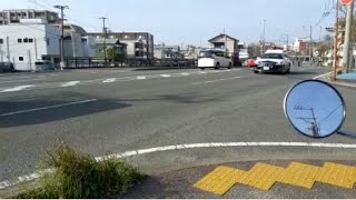 福岡市早良区パトカー緊急走行(2024年4月5日17時頃)